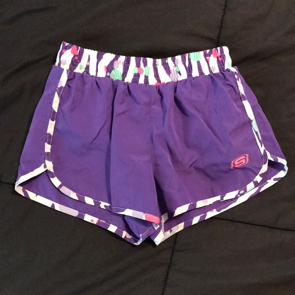 Skechers Active Girls Purple Shorts 10/12
